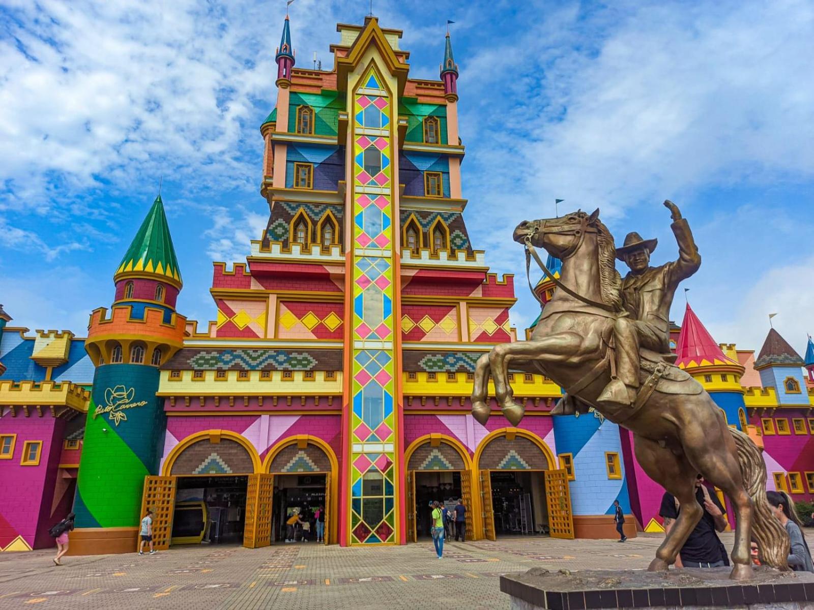 Pousada Ametista - Penha, Sc - 1,5 Km Do Parque Beto Carrero World 佩尼亚 外观 照片
